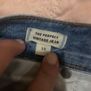 Jeans - Madewell Perfect Vintage Jean in Fitzgerald Wash Jeans - Madewell Perfect Vintage Jean in Fitzgerald Wash